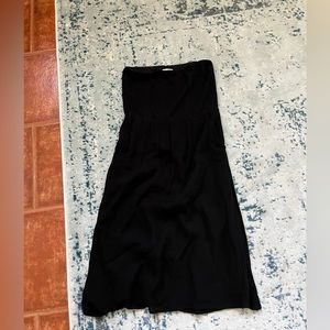 Marabelle strapless black dress